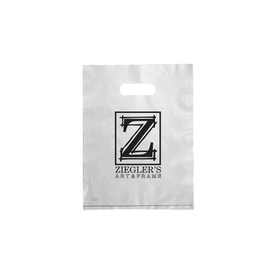 Frosted Clear Poly Merchandise Bag/ 2.5 MIL (9"x12")