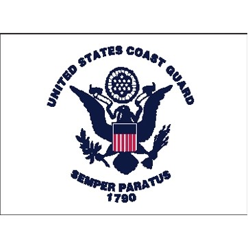 United States Coast Guard Nylon Flag (4'x6')