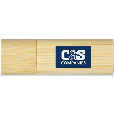 2GB Bliss Bamboo Wood Eco USB Flash Drive