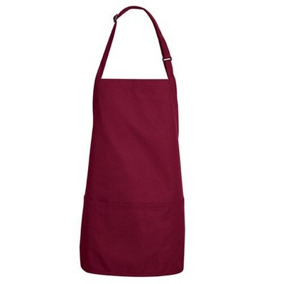 Red Kap® Chef Design Premium Short Bib Apron