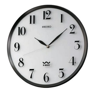 Seiko R-Wave Round Wall Clock