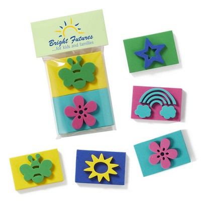 2 Pack Foam Stamp Kit