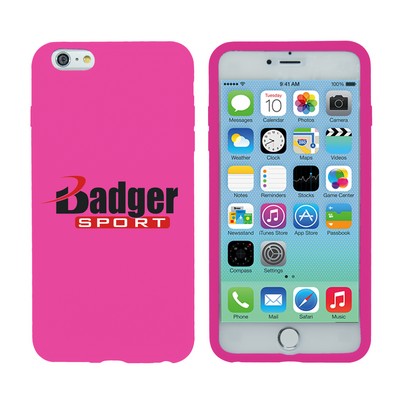 Silicone iPhone 6 Plus Case - Magenta Pink