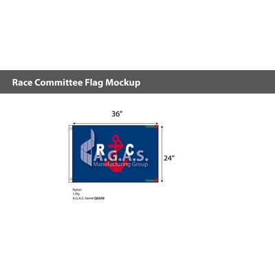 Race Commitee Deluxe Flags 24x36 inch