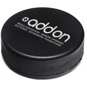 Black Hockey Puck Stress Reliever