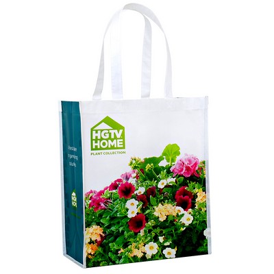 Custom 120g Laminated Non-Woven PP Tote Bag 13"x16"x7"