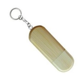 64 MB Oval Shape USB w/Cap Featuring Small Magnets