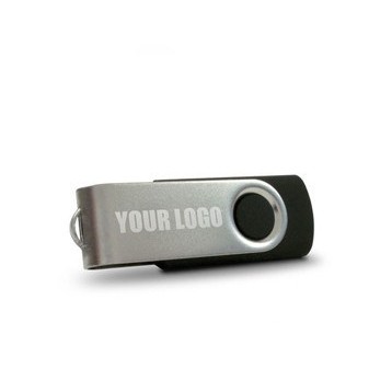 Custom Swivel USB Flash Drive - 1 Color (16 GB)