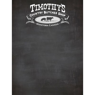 Frameless Wall Chalkboard [1/8"] - 36 x 48