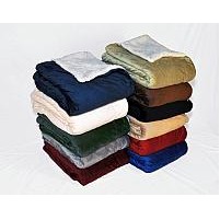 Micro Mink Sherpa Blankets 50"x60"