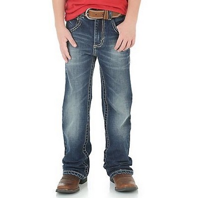 Wrangler® Boy's Midland Blue 20X® 42 Vintage Bootcut Jeans