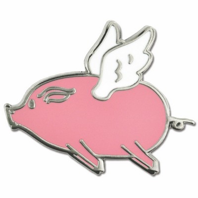 Flying Pig Lapel Pin