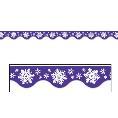 Winter Bulletin Board Border Trim