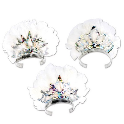 Silver Prismatic Tiaras