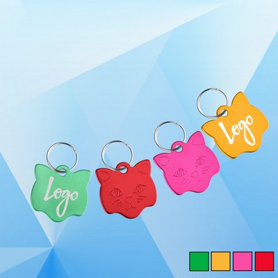 Aluminum Dog Tag w/ Key Holder