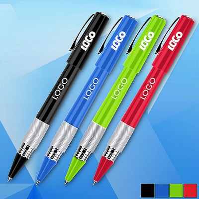 Fashionable Metal Clip Rollerball Pen