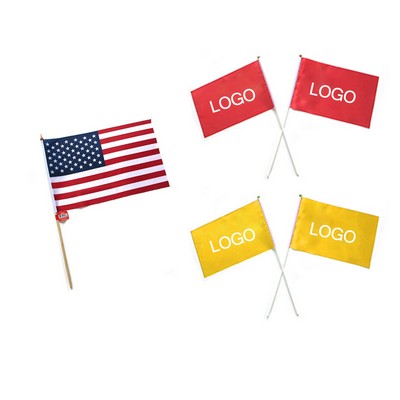 Custom Hand Advertising Flag