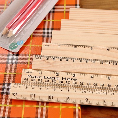 Custom Eco-friendly Wood Straight Ruler