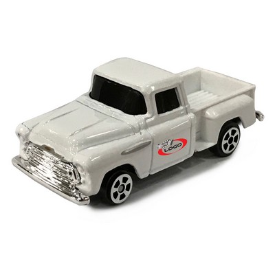 3" 1:64 Scale Die Cast Metal 1957 Chevrolet® Pickup Truck with Full Color Graphics ( Both Sides)