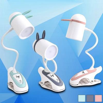 Touch Sensor Rechargeable LED Cap Lamp w/Clip