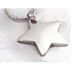 Bristol Series Polished Silver Star Keyring