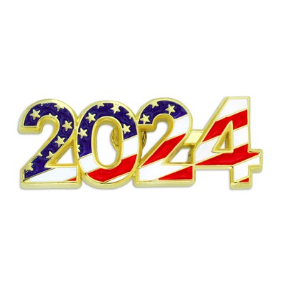 2024 Patriotic Year Pin