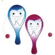 9" Tooth Paddle Ball