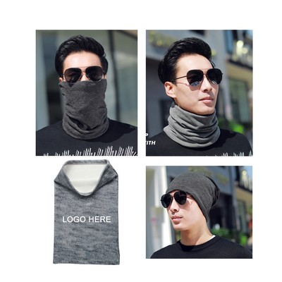 Multi-Purpose Custom Elastic Fleece Head Wear Neck Warmer