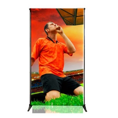 Jumbo Banner Stand - Small - With Graphic