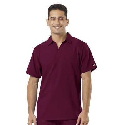 WonderWink® Men's Collar Scrub Top