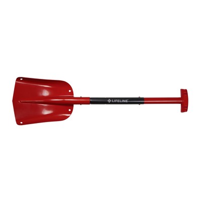 Lifeline® Utility Shovel, Red/Black