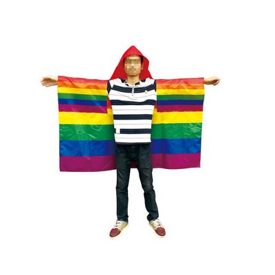 Flag Cape With Hat