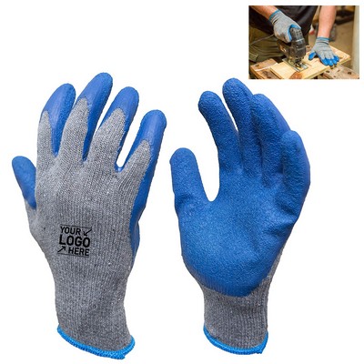 Rubber Latex Double Coated Work Gloves