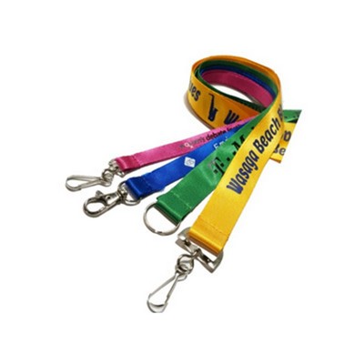 5 Days Rush Nylon Lanyards 3/4"