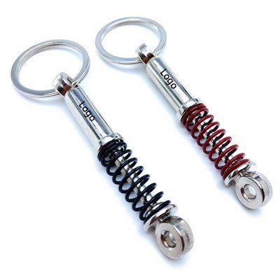 Auto Part Model Shock Absorber Keychain