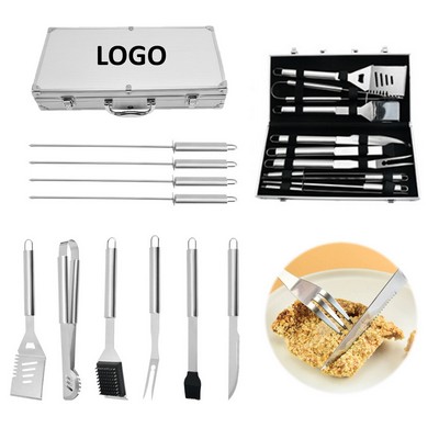 10 Pieces BBQ Tools Set