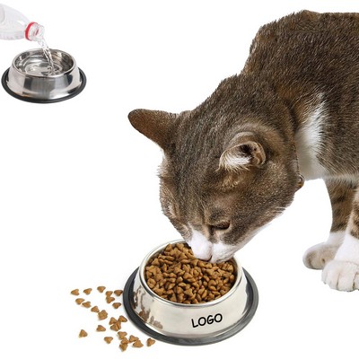 Stainless Steel Pet Treat Bowl Food Tray