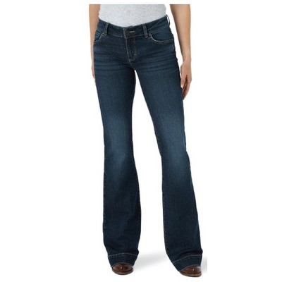 Wrangler® Retro® Women's Samantha Blue Mae Mid-Rise Trousers