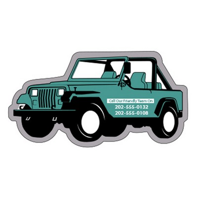 Magnet - Jeep Shape (4.25x2.25) - 20 Mil