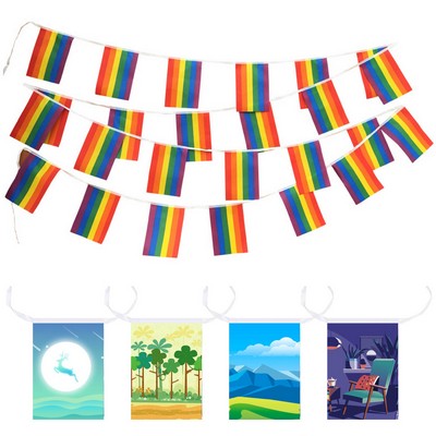 World Cup 32 Countries String Flags