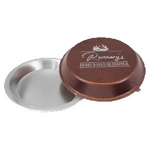 9" Aluminum Pie Pan w/Copper Lid