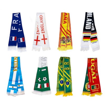 Satin Soccer Scarf