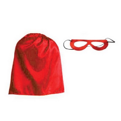 Children Super Hero Capes w/Eye Mask