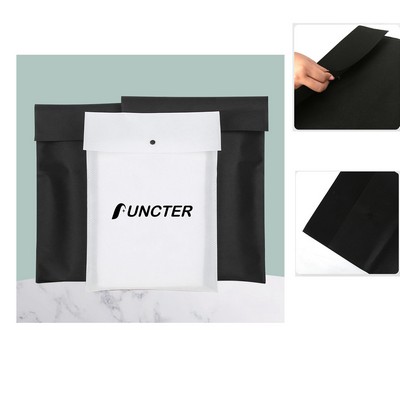 4 x 8 Inch Non Woven Bag Hidden Buckle Packaging Bag