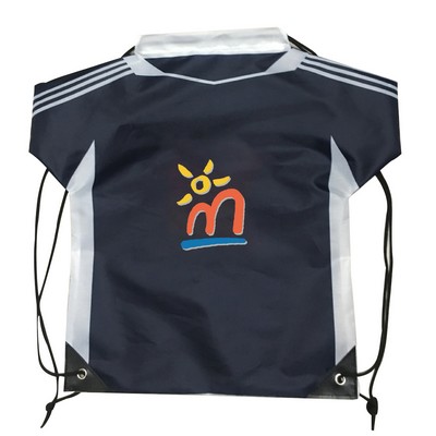 Jersey Shape Drawstring Bag