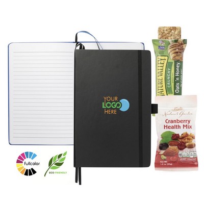 Eco Friendly Journal with Healthy Snacks