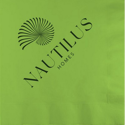 Lime 3-Ply Luncheon Napkins - Custom Digital Print