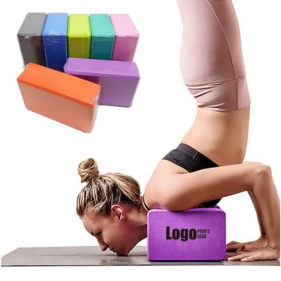 EVA Foam Yoga Block Pure Color Yoga Brick