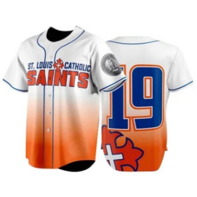 Custom Sublimated Elite Adult Baseball Cheer Jersey