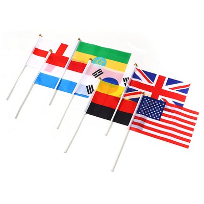 Small American Flags On Stick